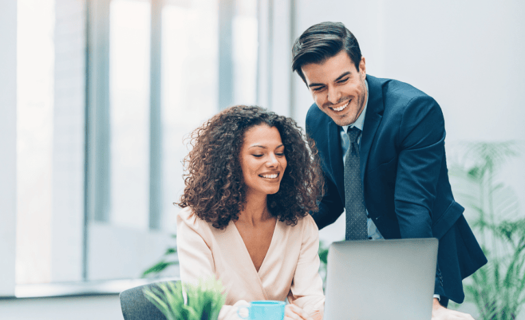 Signs He Likes You At Work